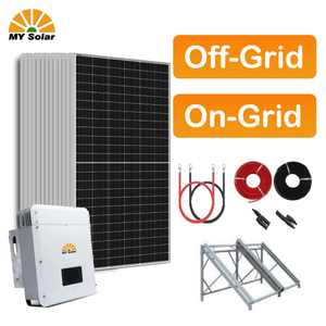 Paga 8kw 10kw 15kw 20kw Commercio all'ingrosso off Grid on Gird Hybrid Home Rinnovabile Pannello solare Sistema di alimentazione elettrica 